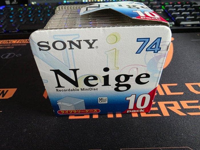 Sony 10MDW74NE MiniDisc Aantal items: 10, TV, Hi-fi & Vidéo, Radios