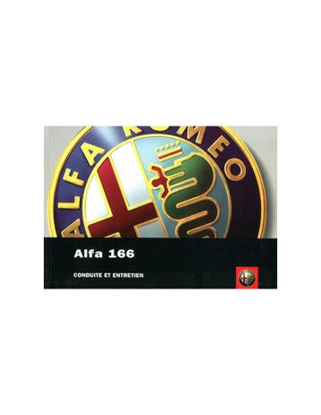 2004 ALFA ROMEO 166 OWNERS MANUAL FRENCH