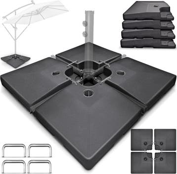 Parasolvoet - Parasoltegels - Vulbaar - Voor kruisvoet - Don, Tuin en Terras, Verzenden, Nieuw