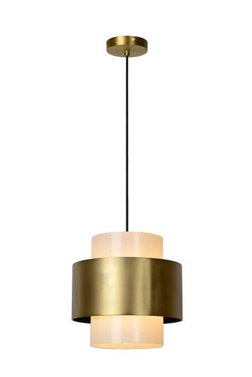 Hanglamp Lucide FIRMIN -  - Ø 30 cm - 1xE27 - Mat, Verzenden, Nieuw