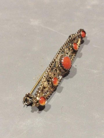 Zonder minimumprijs - Broche Zilver