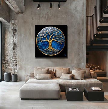 PLM-Art - Gold tree