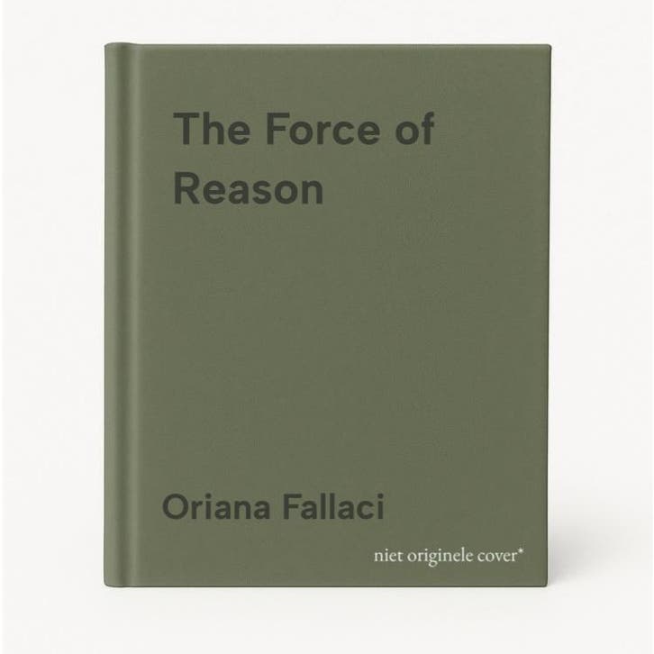 The Force of Reason 9780847827534 Oriana Fallaci, Livres, Langue | Anglais, Envoi