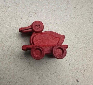 Lego - lego - Figure - LEGO House Exclusive Duck 3D Print -