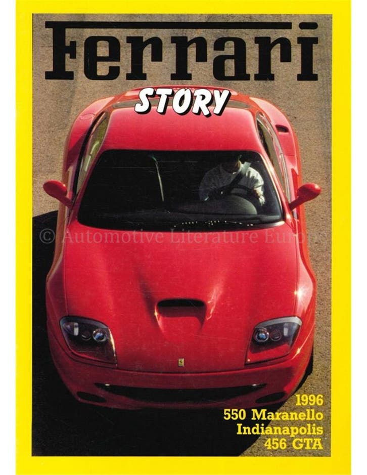 1996 FERRARI STORY MAGAZINE ENGELS | ITALIAANS, Boeken, Auto's | Folders en Tijdschriften