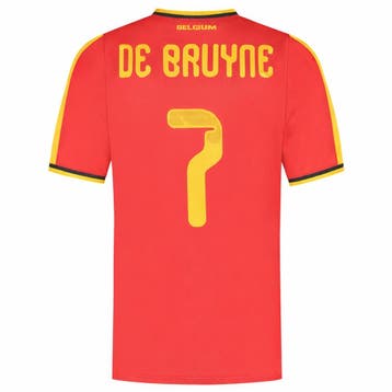 Kingdo De Bruyne Belgie Voetbalshirt Thuis - 2026-2028 -, Verzenden, Bal