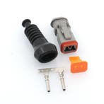 Female Deutsch-DT 2-pins connector + Rubber, Ophalen of Verzenden, Nieuw