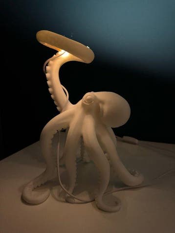 Lampe de table - Plastique - Pieuvre