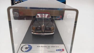 BBR 1:43 - Modelauto - Alfa Romeo 6C 2500 S.S. Cabriolet S/N, Nieuw