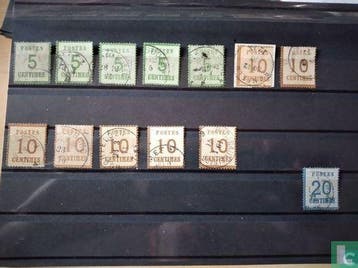 Noord-Duits Postgebied [1870-1871] - Bezetting van Frankr..., Verzenden, Gestempeld