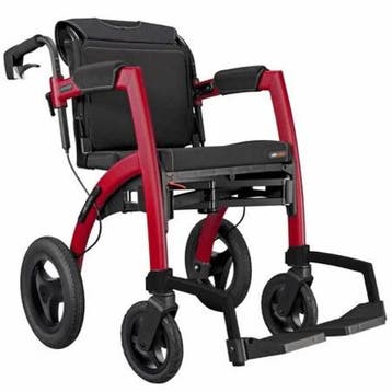 Rollz Motion Performance met luchtbanden - Rood, Diversen, Rolstoelen, Ophalen of Verzenden, Nieuw