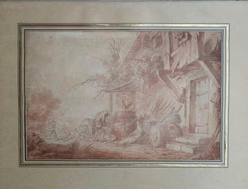Karel Dujardin (c.1626-1678), Toegeschreven aan - Paesaggio