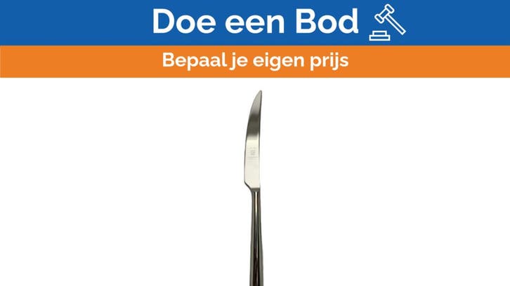 Bieden: Calderoni  Allure Marine Stainless Steel Table Knif, Watersport en Boten, Bootonderdelen, Ophalen of Verzenden
