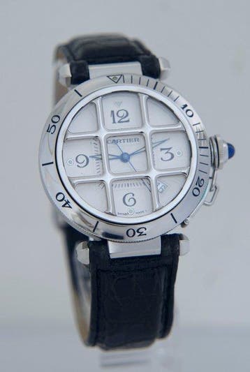 Cartier - Pasha Automatic Grid - W31040H3 - Heren -, Nieuw