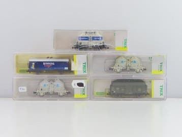 Minitrix N - T91017/15285-05/15352/15955 - Ensemble de, Nieuw
