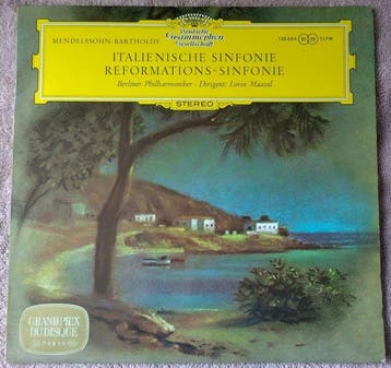 Mendelssohn - 12x LP; 3x 10 and 1x 7 German composer,