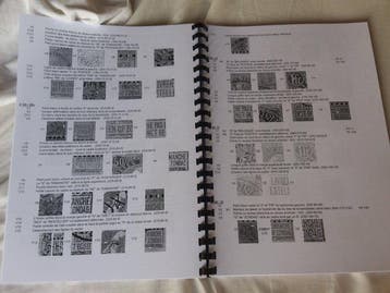 Catalogus, Gestempeld