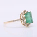 Zonder minimumprijs - Ring - 14 karaat Geel goud - 1.38ct., Nieuw