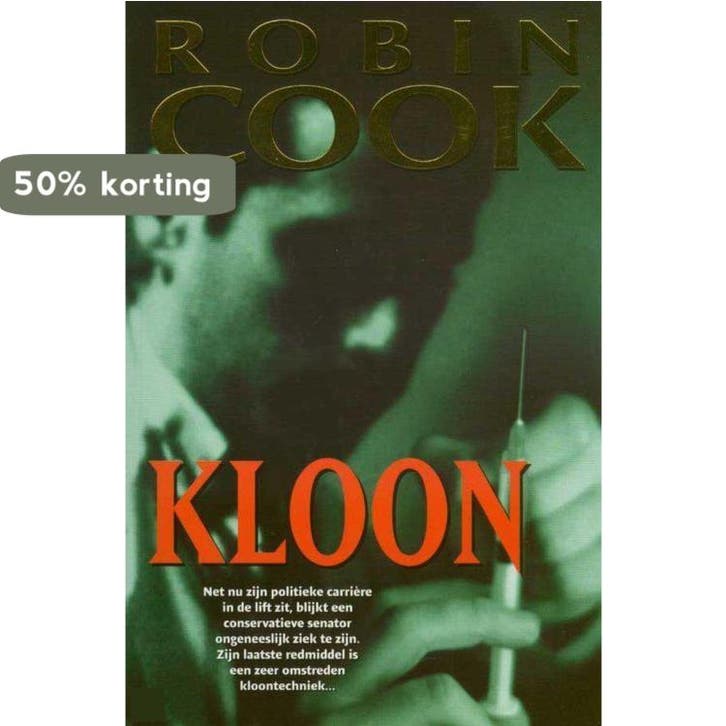Kloon 9789022987889 Robin Cook, Livres, Thrillers, Envoi