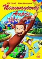 Nieuwsgierig aapje curious George  (dvd tweedehands film), Ophalen of Verzenden, Nieuw in verpakking