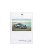 2010 PORSCHE 911 TURBO HARDCOVER BROCHURE DUITS, Ophalen of Verzenden, Nieuw