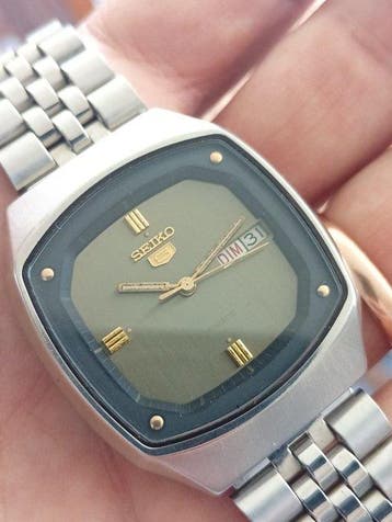 Seiko - Seiko 5 - Sans prix de réserve - TV Green 7009 -