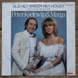 Peter Koelewijn &amp; Marga - Als Het Anker Het Houdt Wint H, Cd's en Dvd's, Verzenden, Gebruikt