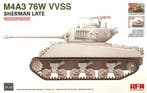 Rye Field Model RFM5133 M4A3 76W VVSS Sherman Late Upgrade, Verzenden, Overige typen