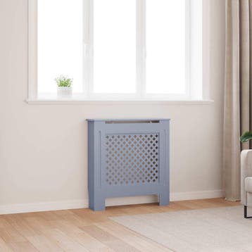 vidaXL Radiatorombouw 78 cm MDF grijs, Doe-het-zelf en Bouw, Verzenden, Nieuw