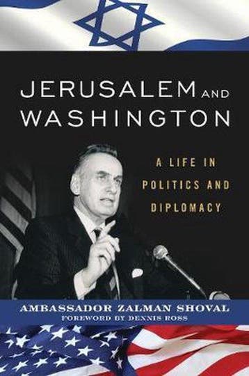 Jerusalem and Washington 9781538116821 Zalman Shoval, Verzenden, Zalman Shoval