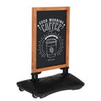 Magnetisch Krijtstoepbord Hout met watertank 67x86 cm, Verzenden