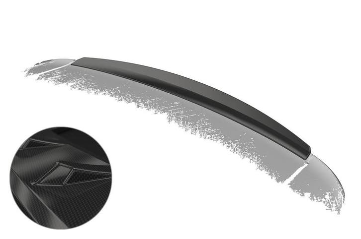 Achtervleugel met ABE voor Peugeot 407 HF850-C, Auto-onderdelen, Carrosserie, Nieuw, Verzenden