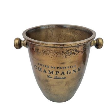 Champagne koeler - Aluminium, Antiek en Kunst