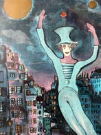 Mime Marceau (1923-2007) - Larlequin Bleu