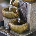 Mini Sier Waterval Feng Shui - LED Fontein Decor Ornament, Verzenden, Nieuw