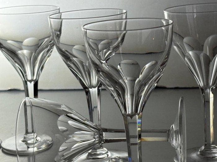Val Saint Lambert, Nestor - Crystal antieke glazen -, Antiek en Kunst, Antiek | Meubels | Tafels