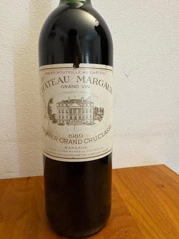 1989 Château Margaux - Margaux 1er Grand Cru Classé - 1 Fles, Nieuw