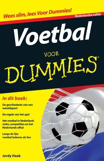 Voetbal voor Dummies / Voor Dummies 9789043031684 Jordy Haak, Verzenden, Jordy Haak