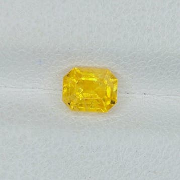 Zonder minimumprijs Geel Saffier - 1.21 ct - International, Handtassen en Accessoires, Nieuw