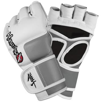 Hayabusa Tokushu 4OZ MMA Handschoenen Wit, Verzenden, Vechtsportbescherming