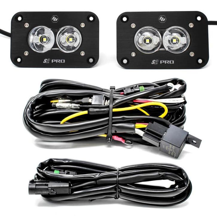 Baja Designs S2 Pro Flush Mount LED Light Pod Kit Work/Scene, Auto-onderdelen, Verlichting, Ophalen of Verzenden