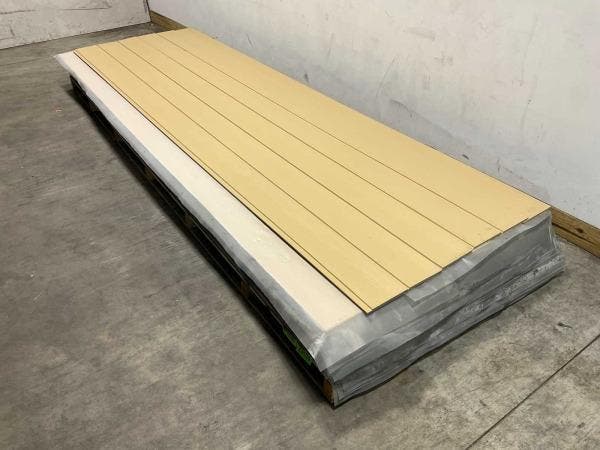 Veiling - 144x Cedral gevelstrook - Beige - 360x18,6x1,2 cm, Bricolage & Construction, Tuiles & Revêtements de toit