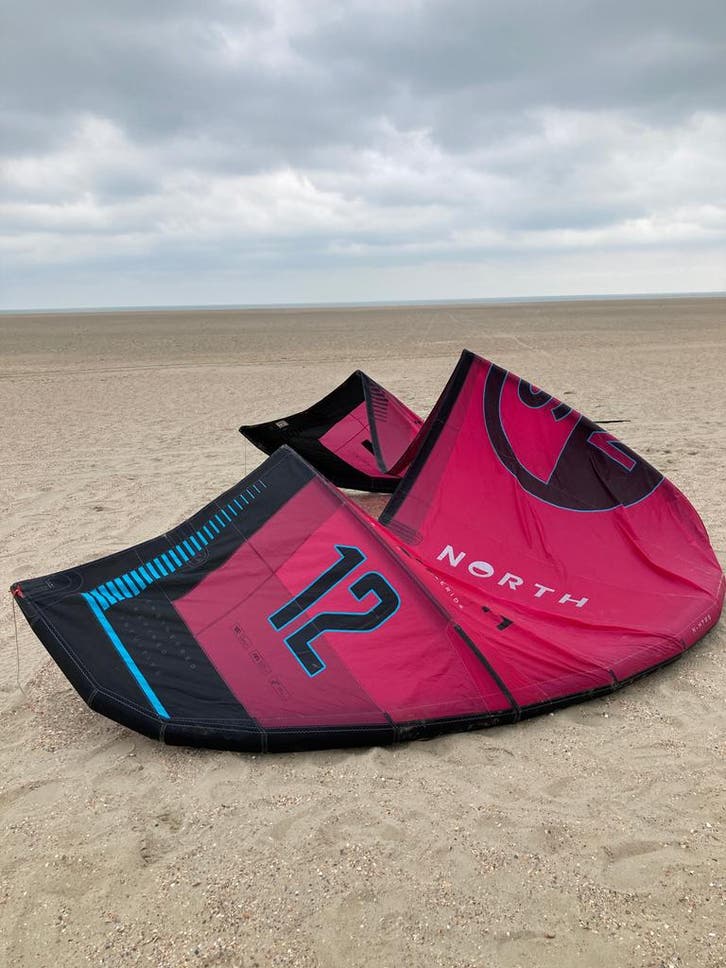 2025 North Reach Kite 12m, Watersport en Boten, Kitesurfen, Kite, Gebruikt, 12 m²