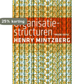 Organisatiestructuren, 2e editie met XTRA toegangscode, Boeken, Verzenden, Zo goed als nieuw, Henry Mintzberg