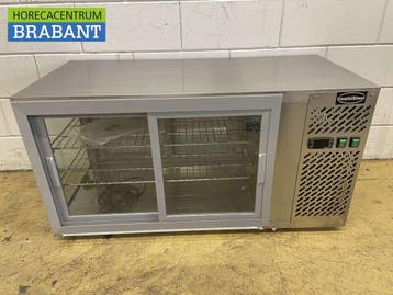 RVS Combisteel Koelvitrine Opzetvitrine 111 cm 230V Horeca, Ophalen of Verzenden, Nieuw in verpakking