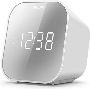 Philips TAR4406 - Klokradio - Wit (Wekkers, Audio & Hifi), Electroménager, Verzenden
