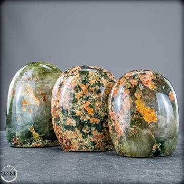 Natuurkunst in Stein – Exclusieve bloemenagaatset vol