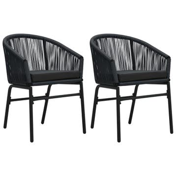 Tuinstoelen Rattan 2st | 41% Korting | Retour Deal, Tuin en Terras, Tuinstoelen, Verzenden, Zo goed als nieuw, Rotan