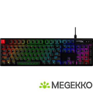 HyperX Alloy Origins PBT Zwart - HyperX Blue, Verzenden