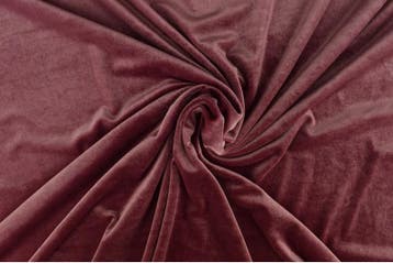 10 meter stretch fluweel - lila, Hobby en Vrije tijd, Stoffen en Lappen, Overige kleuren, Verzenden, 120 cm of meer, Polyester